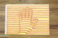 【動画】だれでも簡単に“3Dの手形”を描く方法。使うのは鉛筆と4色マジックだけ