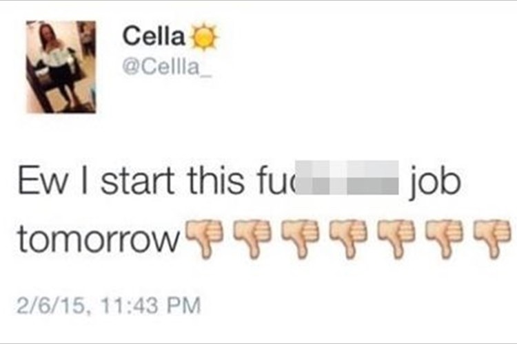 Twitterで「あー明日から仕事だぁ」とつぶやいたら解雇された少女が話題に!