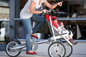 【育児が快適】"ベビーカー"としても"自転車"としても使える乗り物！