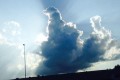 東北道から見えた雲が"ゴジラ"にそっくり!と話題に!