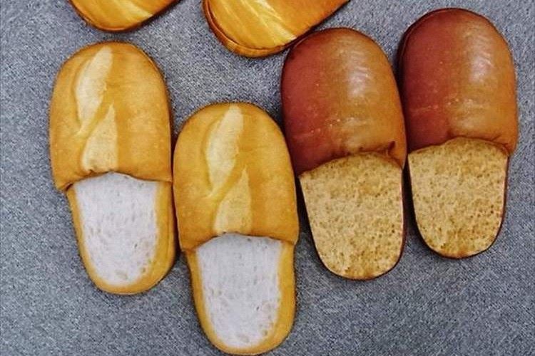 "パン過ぎるスリッパ"の「スリッパン」が食べたくなる仕上がりと話題!
