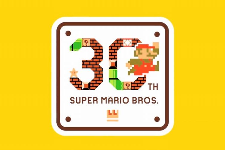 スーパーマリオブラザーズ30周年にGoogleが小さなお祝いをしていたぞ!