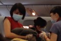 【映像】台湾人女性がアメリカ行きの国際線機内で出産…国籍はどうなる?