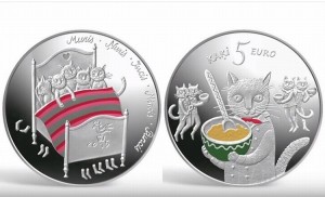 ラトビアで発行された猫の銀貨に「かわいい♪」「欲しい」との声が殺到！