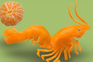 みかんの皮が動物の形に！「あたらしいみかんのむきかた」が、なんだか面白そうだ！