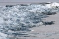 【動画】湖岸に打上げられた大量のガラス…と思いきや“氷”だった!必見の自然現象