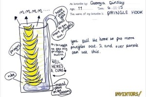 「プリングルズって食べづらいよね...」子供らしいアイディアを実物にするプロジェクトが面白い！