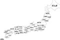 じーこ、ださい、じごくなど都道府県を3文字で表した日本地図が話題に！