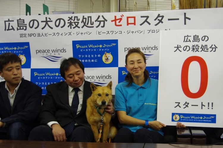 「殺処分ゼロへ」NPOが広島の殺処分対象となった犬を全頭引取へ