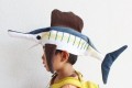 さかなクンのことが大好きな息子のために母が作ったバショウカジキの帽子が素敵