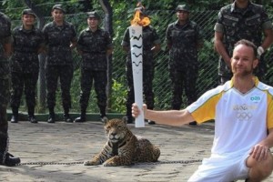 「人間は身勝手すぎる」五輪の聖火行事に参加したジャガーが逃走、射殺される悲劇