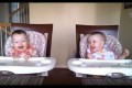 きゃわいい~!!ギターに合わせてノリノリで踊る双子の赤ちゃんに悶絶