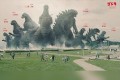 全長50mの初代ゴジラが2016年の東京に現れたら…高層ビルに埋もれちゃった!