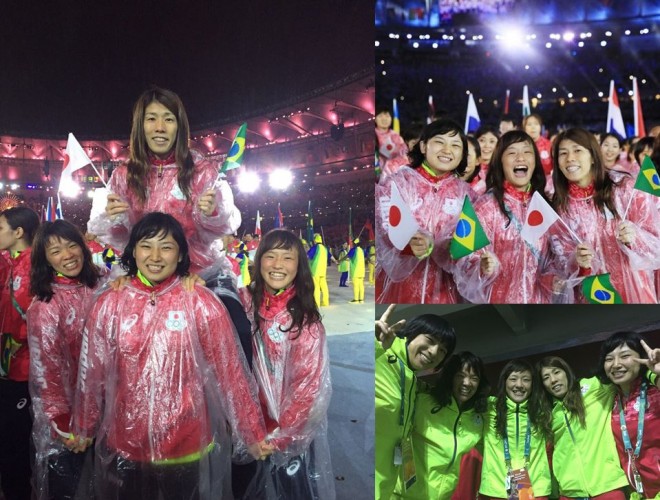 「笑顔で日本に帰ります」後輩の騎馬に乗る吉田沙保里 仲間たちとの絆に感動!