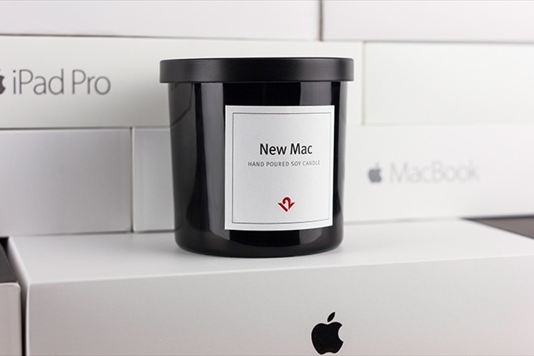 ナイスな発想! “新品のApple製品を開けた時の香り”がキャンドルになって登場!