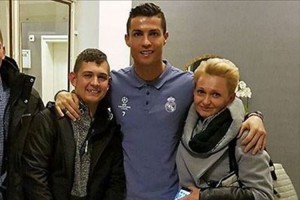 C・ロナウド、自身のゴールにより“昏睡状態から奇跡の回復を遂げた少年”と再会