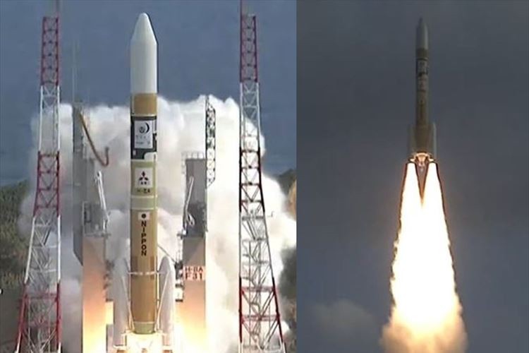 無事に成功! 気象衛星「ひまわり9号」打ち上げの瞬間 もの凄い勢いで飛び立った!
