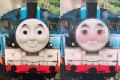 劇的ビフォーアフター!?トーマスを美しくなるカメラアプリで撮影したら大変なことに(笑)