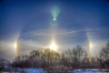 【自然が織りなすアート】マイナス30度…極寒のモスクワ上空に“氷の虹”が出現!