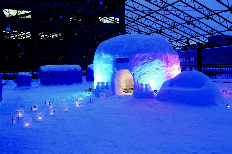 これは力作! 北海道・旭川のホテルスタッフが作った“かまくら”の世界観が素敵!