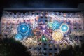 伝統と先進が融合した新たな夏の風物詩…プロジェクションマッピング花火大会が今年も開催!