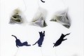 猫の切り絵がカワイイ♪ 美味しくて楽しい『ねこ茶ティーバッグ』切り絵は全6種