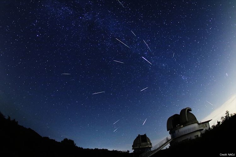 三大流星群のひとつ「ペルセウス座流星群」が極大に!12日~13日に最も多くの流星