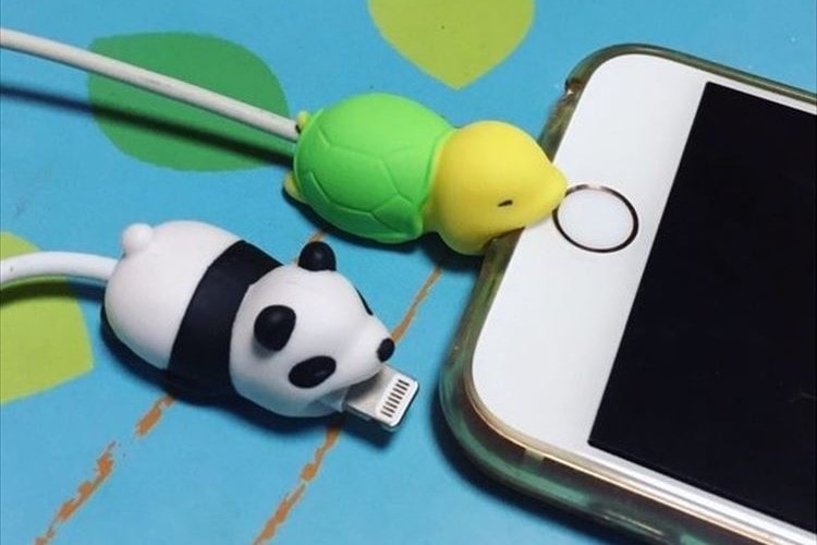 断線の予防にもなって超カワイイ！iPhone専用の『ケーブルバイト』に一目惚れする人が続出！
