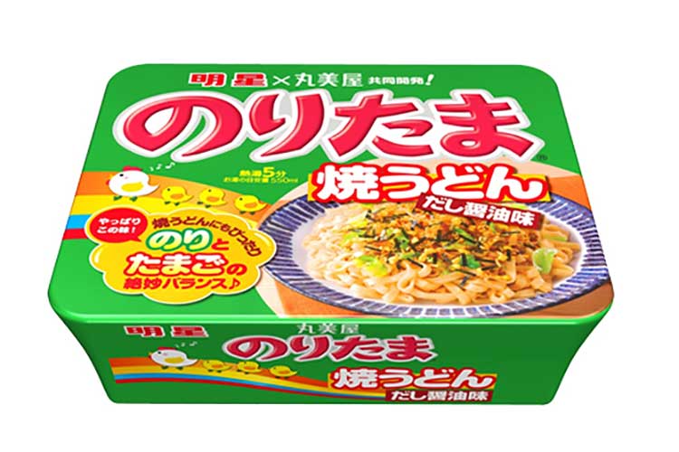 「オカンが気になるもん食べてる〜」"のりたま焼きうどん"が再発売 ！