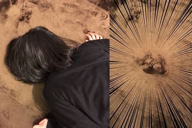 これは笑う！小5の女の子が開発したカーペットを使った新しい遊びが最高！