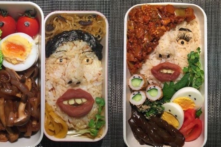 蓋を開けてビックリ！"顔"にこだわるキャラ弁が怖すぎるけどなぜかハマる