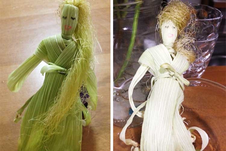 自然の草花が大変化！一晩経って『何か宿った？？』と感じさせられる作品たち