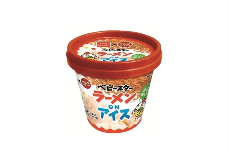 この発想はなかった…ベビースターラーメンとアイスのコラボが斬新すぎる！