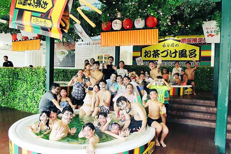 お茶漬け好き大集合！みんなで具の気分になれる「お茶づけ風呂」が期間限定で開催　