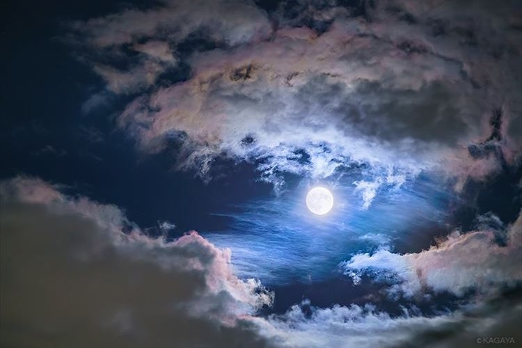 みんなはどんな夜空を見た？『中秋の名月』に撮影されたお月さまが幻想的で美しすぎる