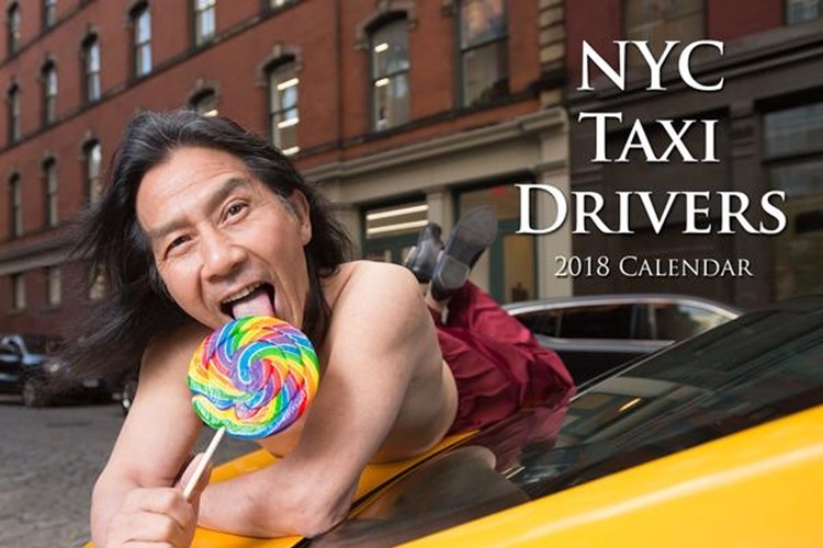 ニューヨークの現役タクシードライバーがモデルの2018年カレンダーが攻めてる!