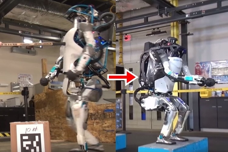 ボストンダイナミクス社の2足歩行ロボット「Atlas」の進化した動きが凄すぎ！！