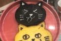 にゃんと、お絵かきも出来る!?色とりどりの“ねこ型食パン”が登場!