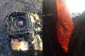 溶岩に飲まれつつも撮影を続けていたGoProカメラが凄い…映像も必見!