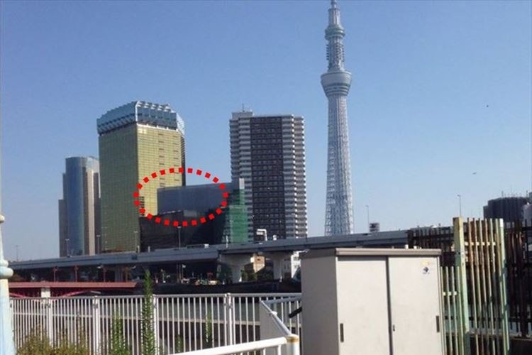 浅草のシンボルのひとつ“金色のアレ”が消えた！？一体どこへ…