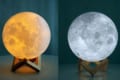 3Dプリンターで月をリアルに再現！ワイヤレスのムーンライトが素敵！