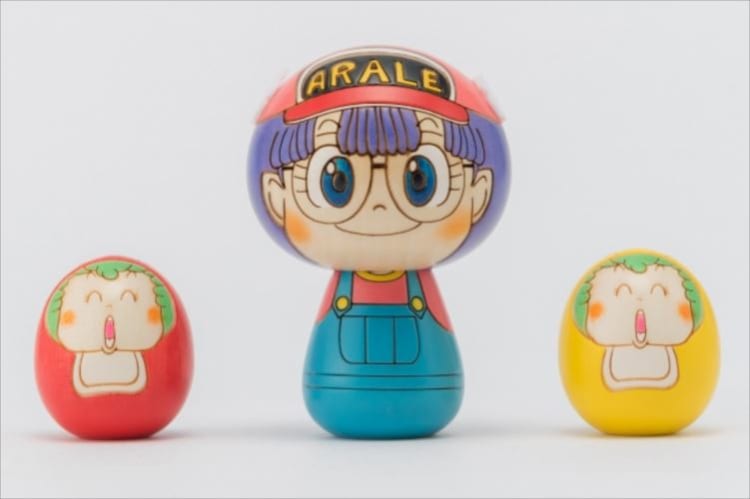 ほよよ～！めちゃんこ可愛い アラレちゃん&ガッちゃんの『こけし』が登場！