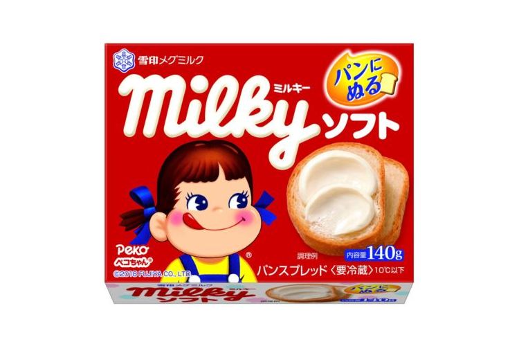 “塗るミルキー”が誕生!豊かなミルクの味わい『ミルキー ソフト』がめっちゃ美味そう♡