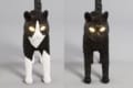 スイッチオンで目が光る!尻尾がピーンと立ってる猫型ランプが気になる