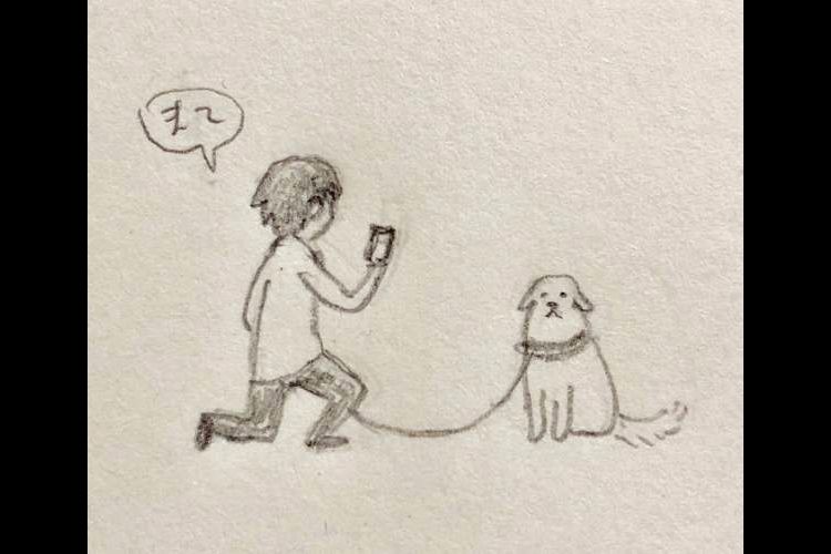 かわいすぎ…桜をバックにワンコを撮りたい飼い主の“この後の展開”が癒しパワー∞