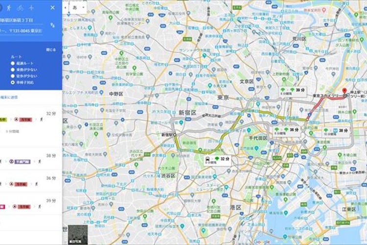 Googleマップが「車椅子」のルート検索に対応!ベビーカー利用者等にも便利!