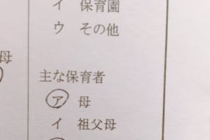 時代錯誤！乳幼児健診の記入用紙「子どもの主な保育者」に父の選択肢がなかった話