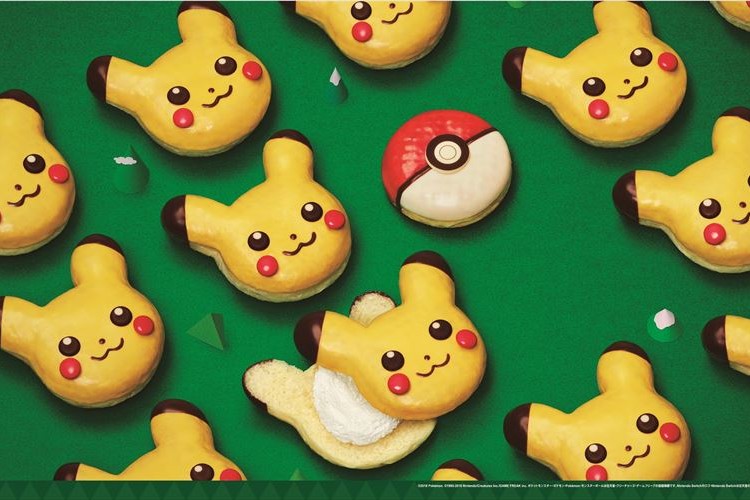 きゃッ超カワイイ~!ミスドとポケモンがコラボしたドーナツが期間限定で発売!