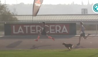 チリの陸上競技大会・400メートル走で犬が乱入するハプニング!なお、見事に優勝をかっさらう!