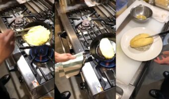 これは家でもやってみたくなる！バイトの子に教えてるガチなやつ！プロ直伝「ふわとろオムライス」の作り方